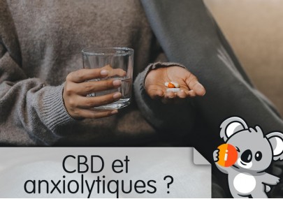 CBD et anxiolytiques, benzodiazépines alternative | anxiété et stress