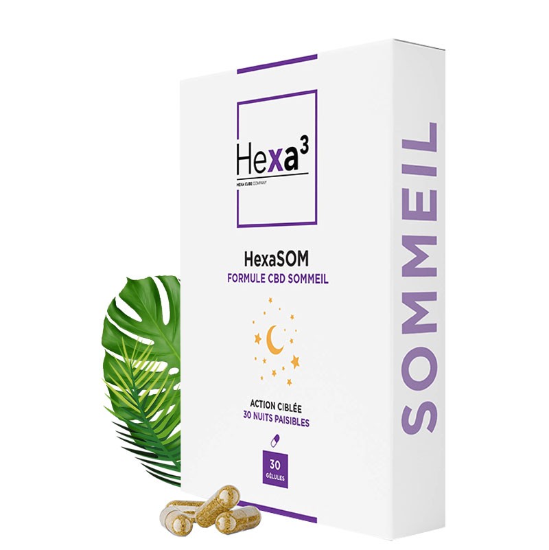 Roll-on CBD Sommeil Hexa3 ▷ huile essentielle pour nuit paisible, bio