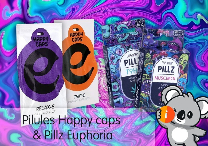 Happy Caps & Pillz Euphoria : avis et effets pilules puissantes et euphorisantes